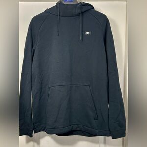Nike Black Pullover Hoodie Men’s XL | Classic Logo & Kangaroo Pocket
